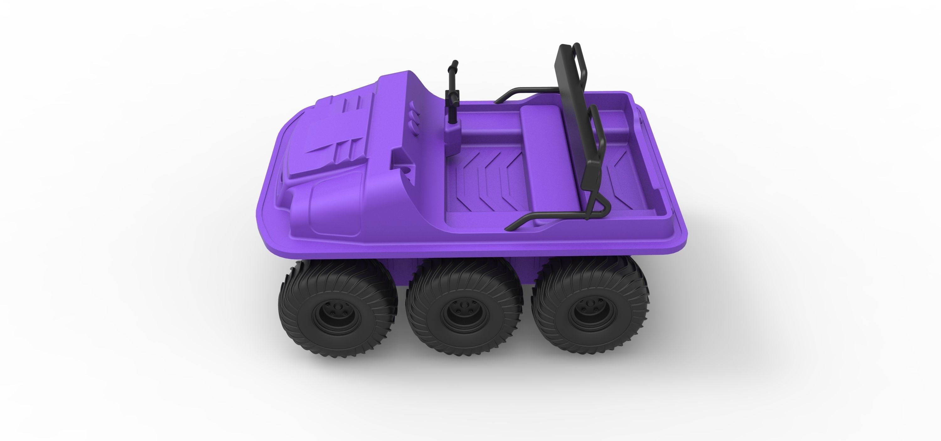 Argo 750 HD 6x6 Scale 1 to 18 3D print model_6