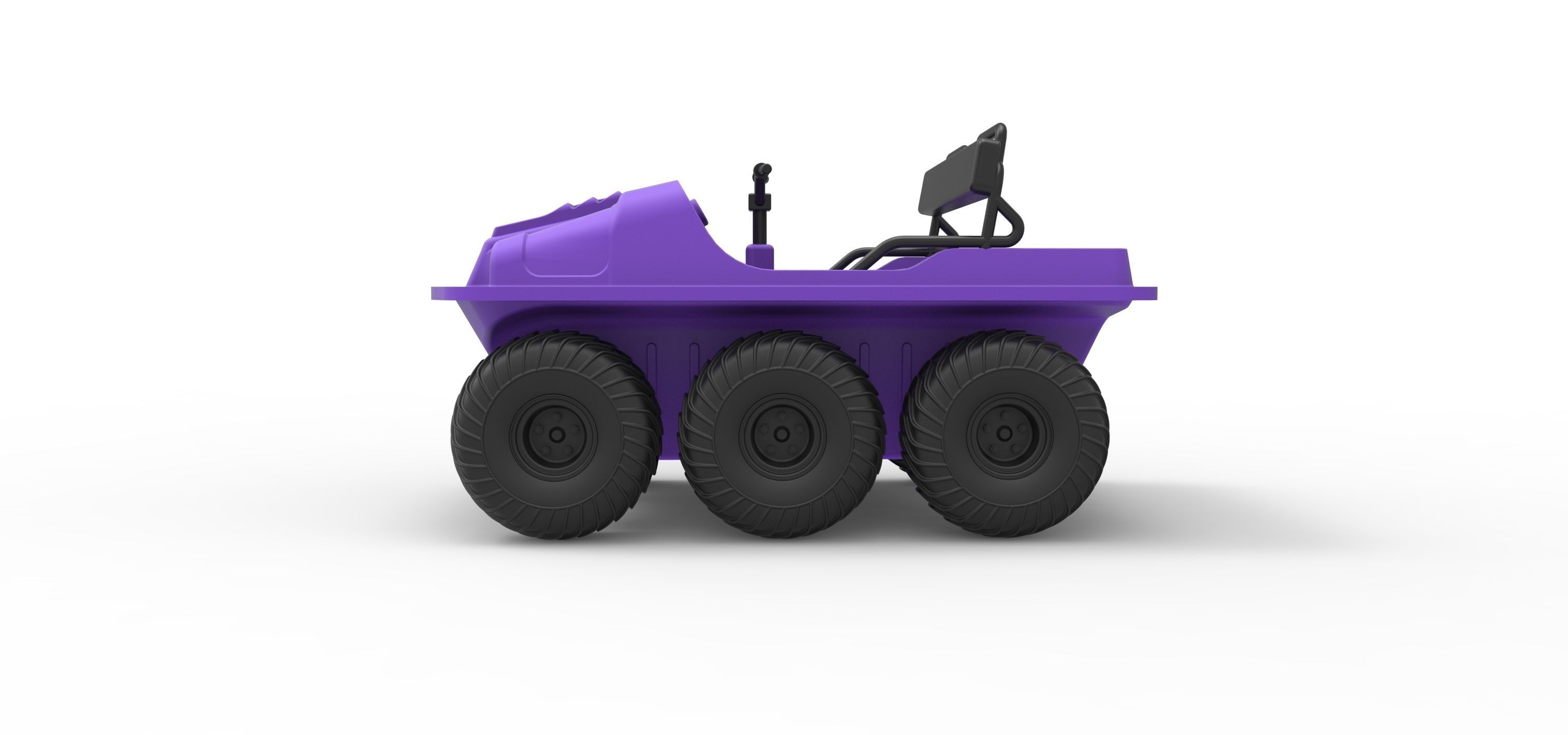 Argo 750 HD 6x6 Scale 1 to 18 3D print model_5