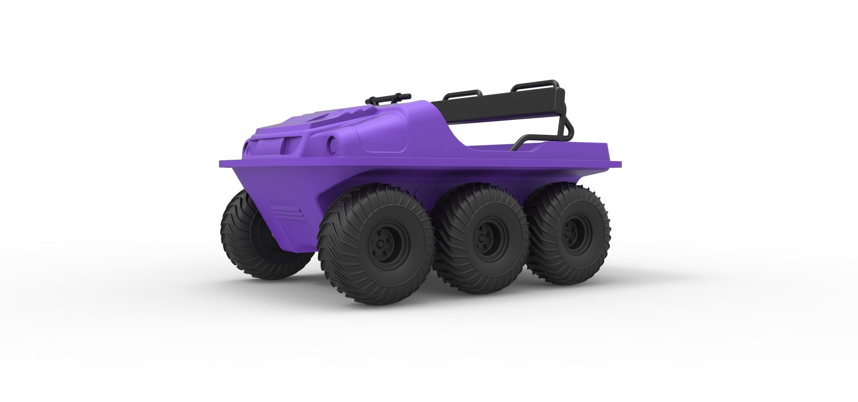 Argo 750 HD 6x6 Scale 1 to 18 3D print model_1