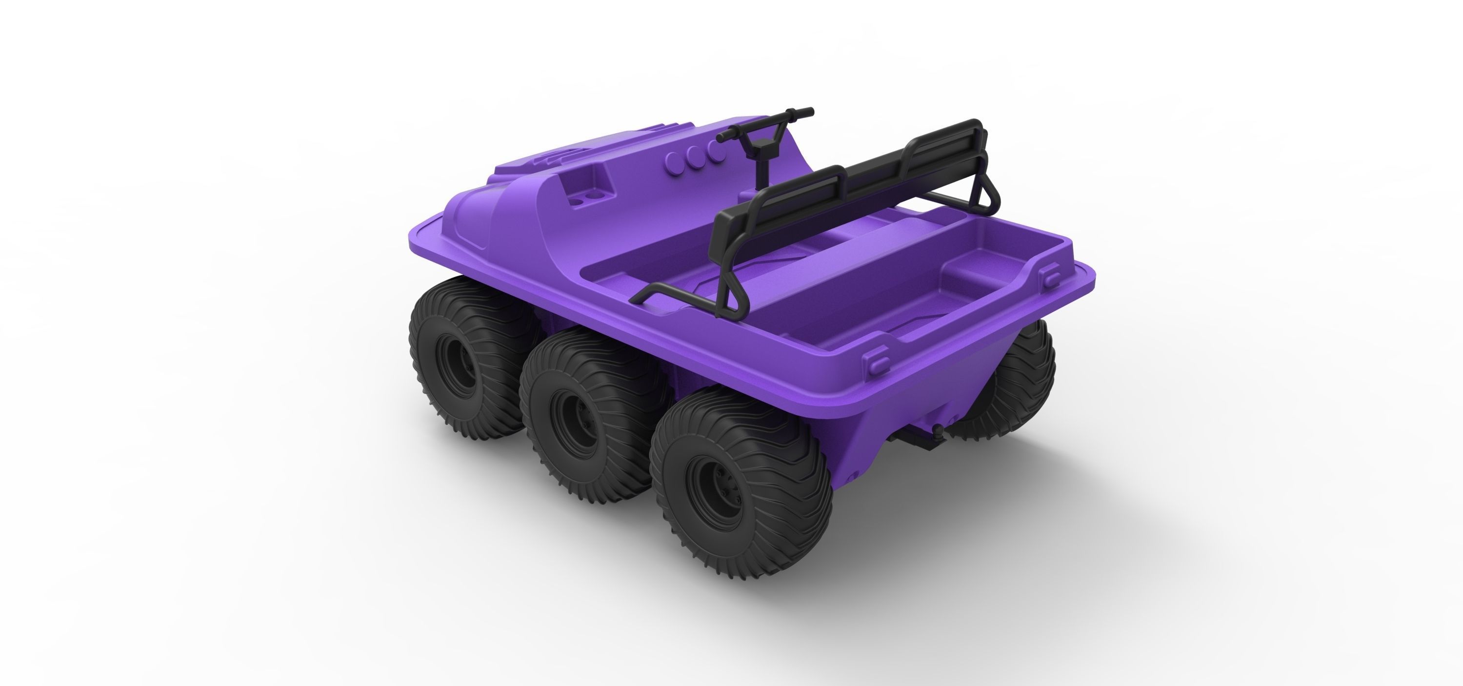 Argo 750 HD 6x6 Scale 1 to 18 3D print model_8