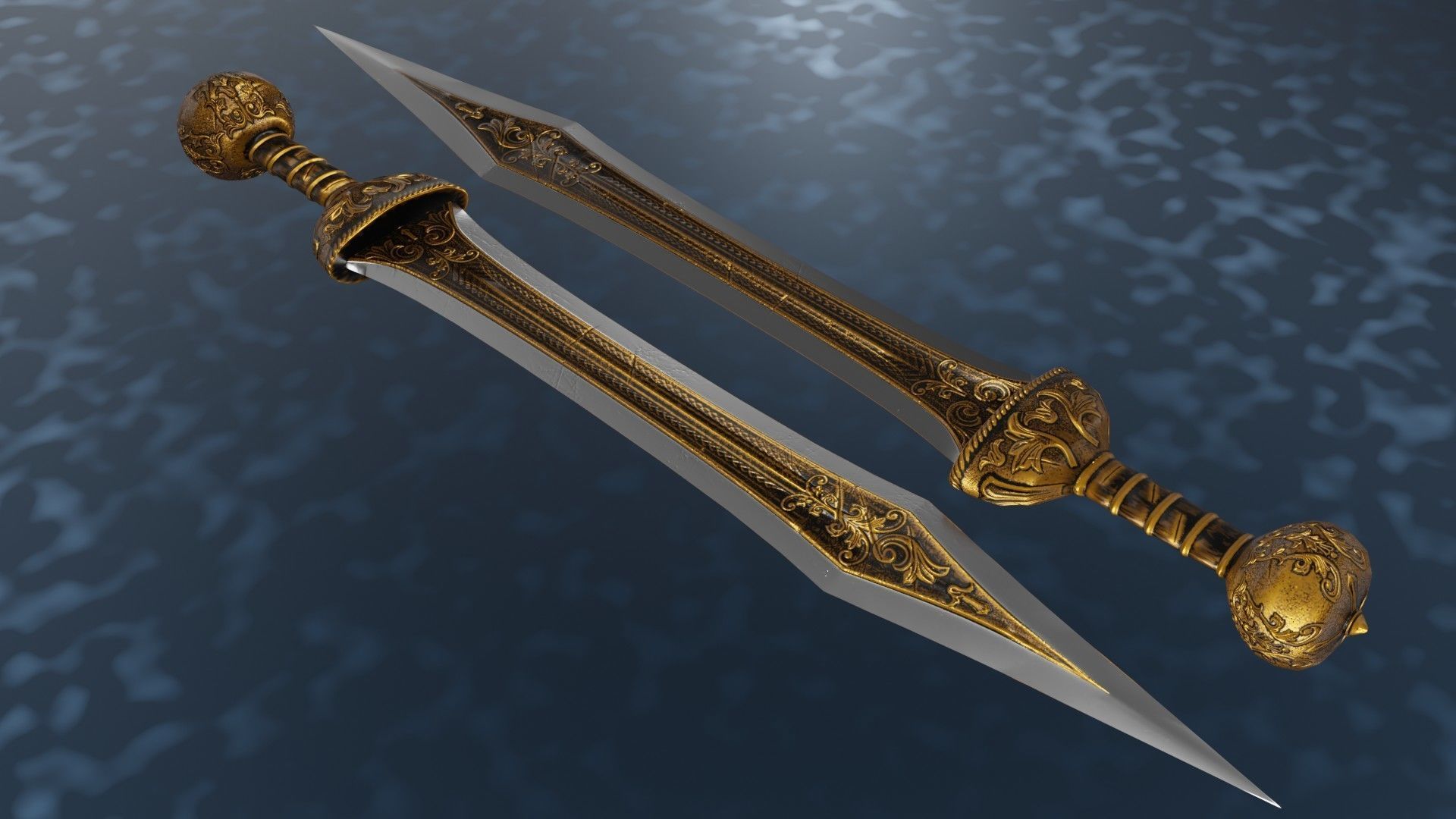 Gladius Sword Free low-poly 3D model_2