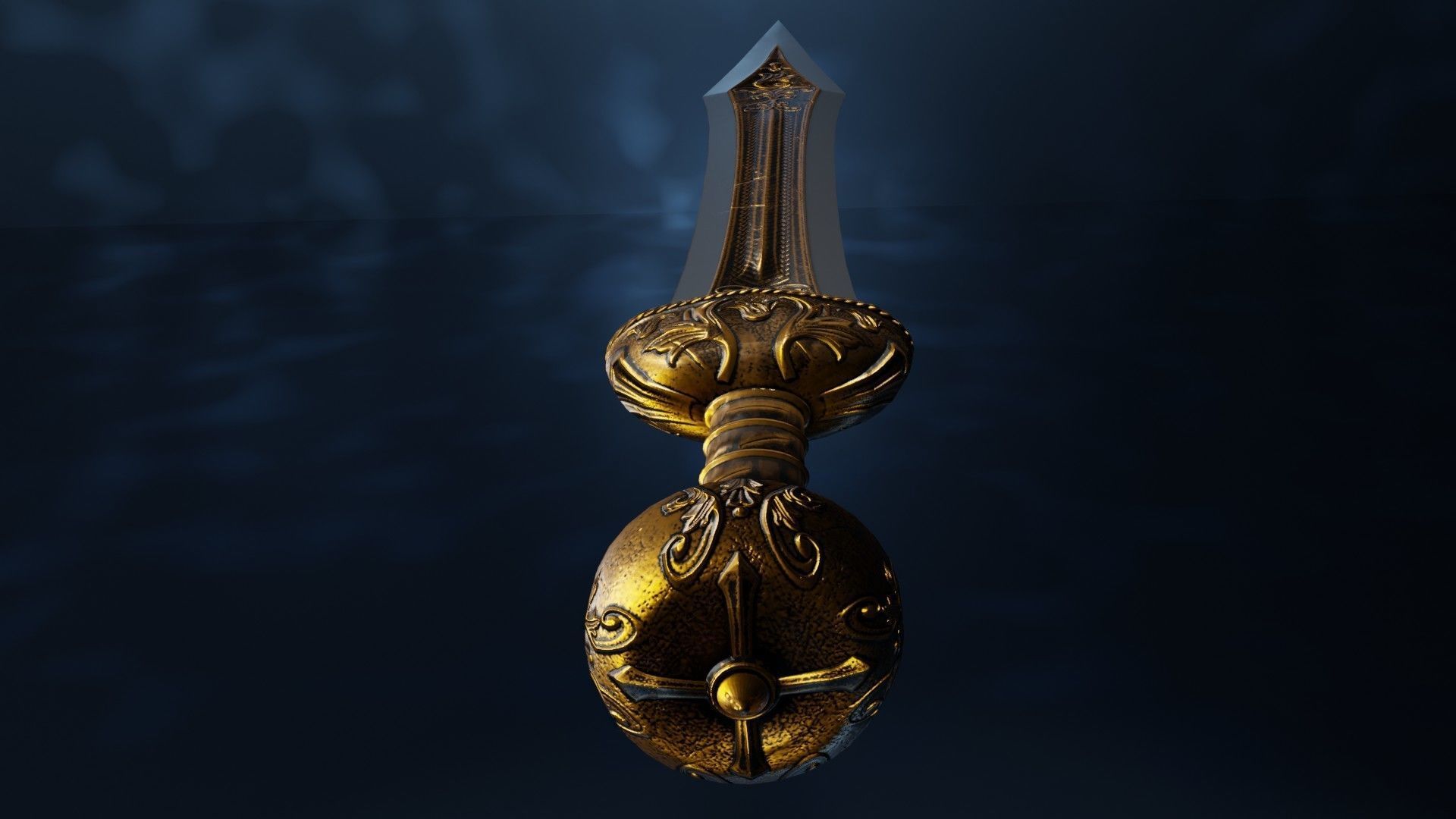 Gladius Sword Free low-poly 3D model_1