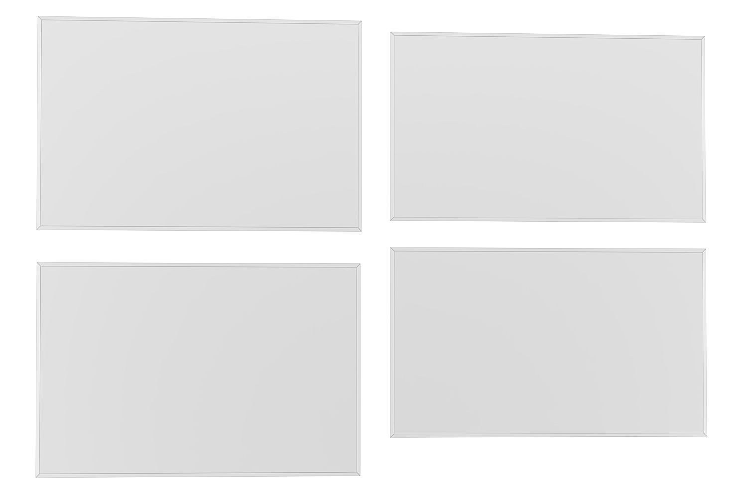 Induction hob 02 Low-poly 3D model_5