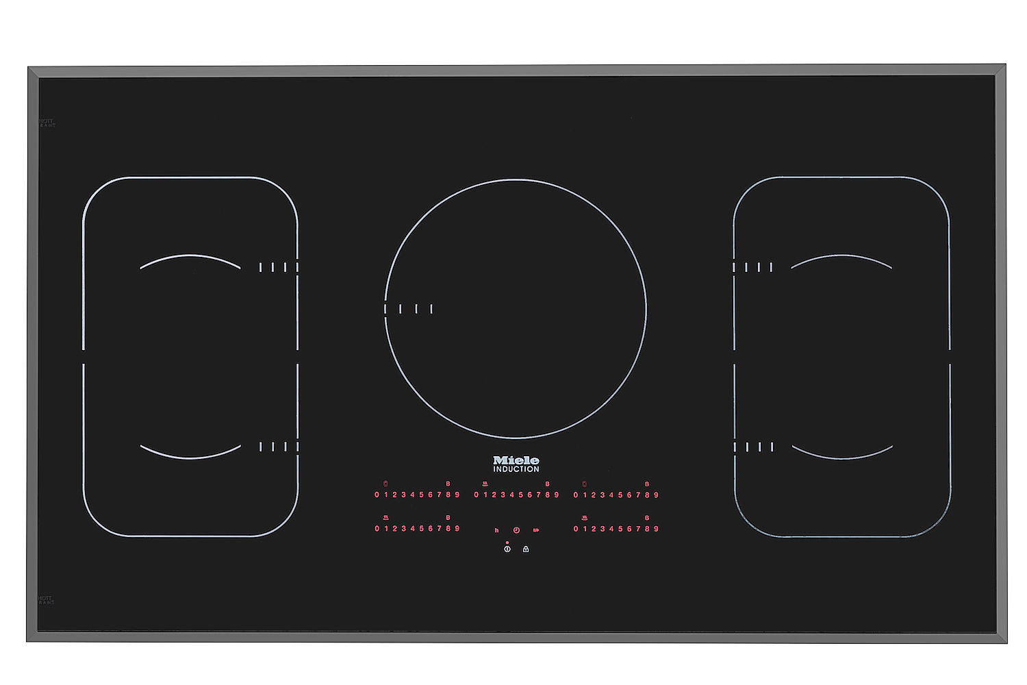 Induction hob 02 Low-poly 3D model_3