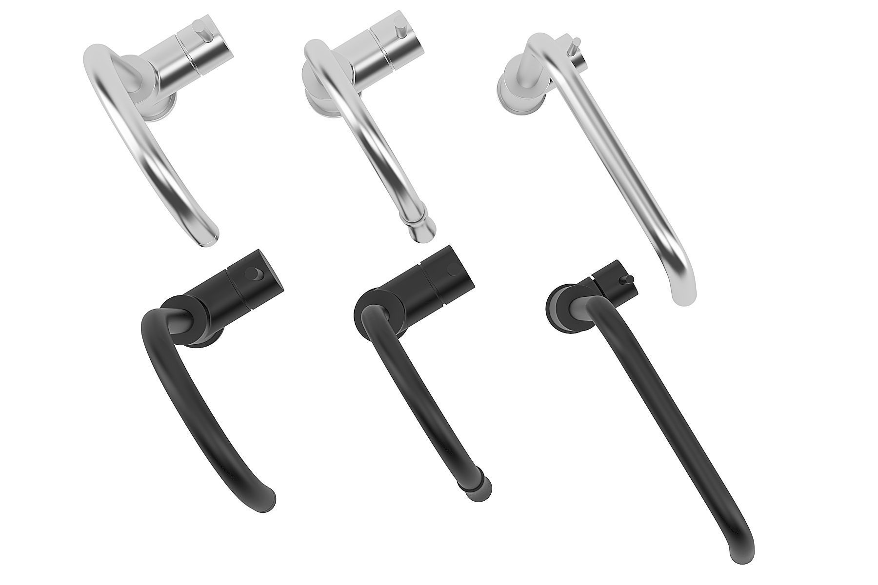 Taps Set 01 3D model_3