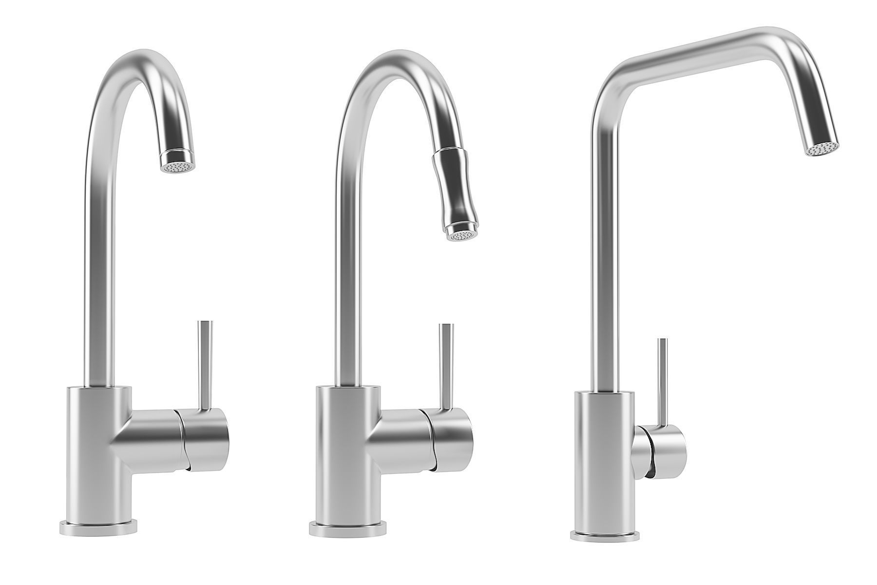 Taps Set 01 3D model_1