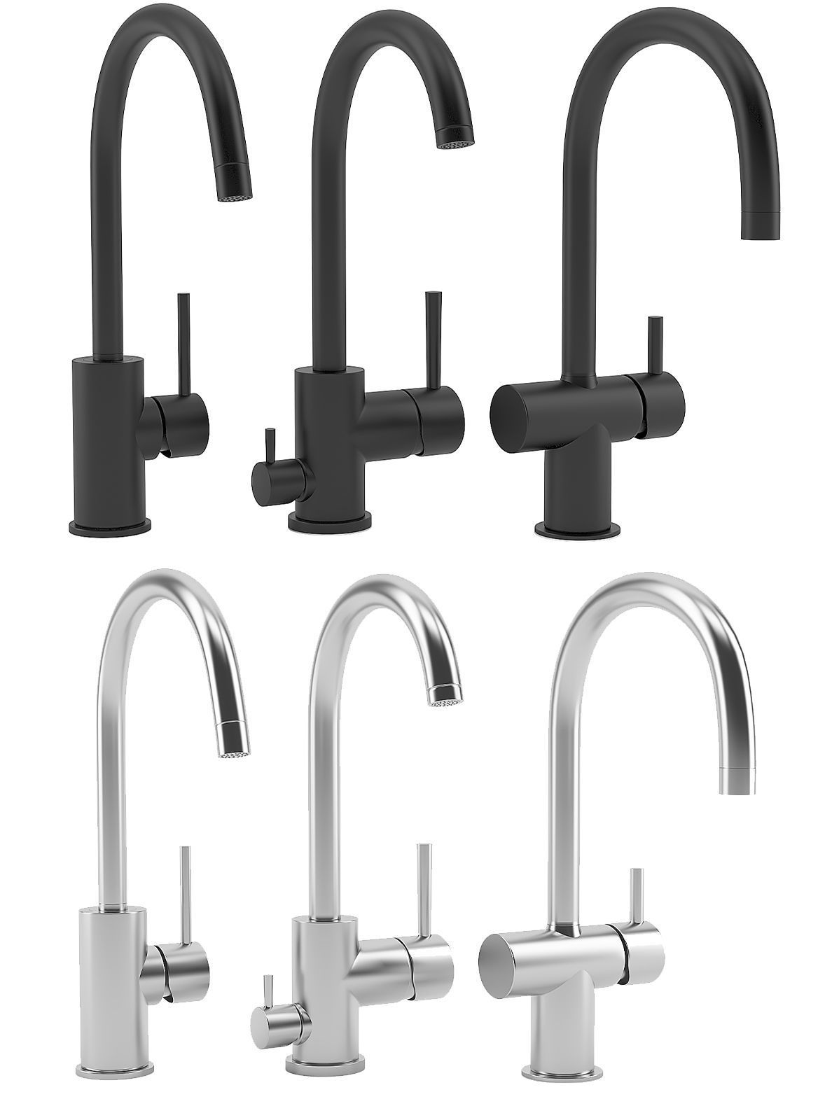 Taps Set 02 3D model_2