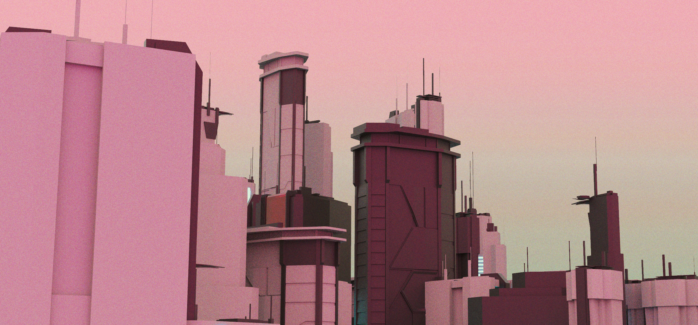 Sci-fi paper spaceship 3D Model Collection_19