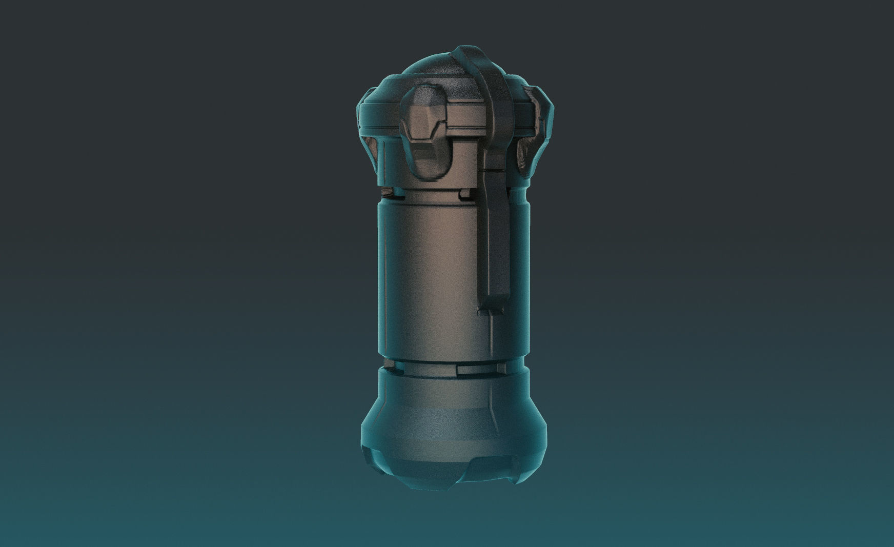 Sci-fi paper spaceship 3D Model Collection_24