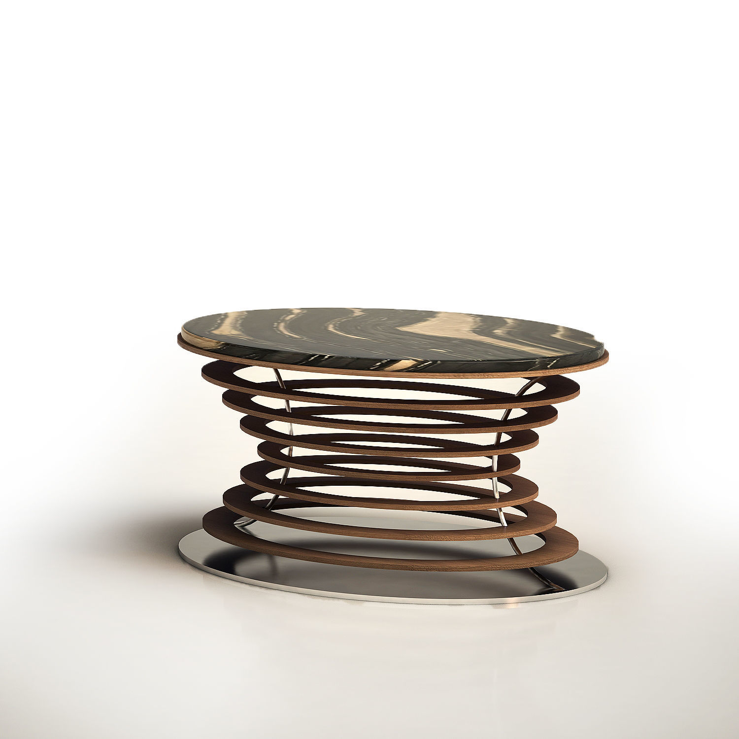 CAFFE TABLE Free low-poly 3D model_6