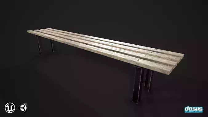 Locker Room Bench - Game Ready 