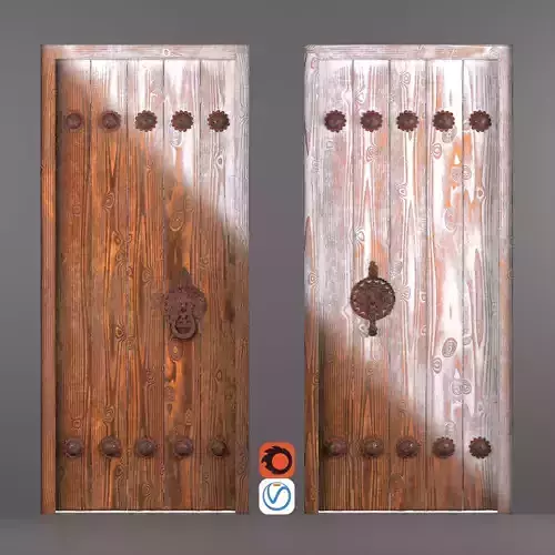 Traditional Iranian Door