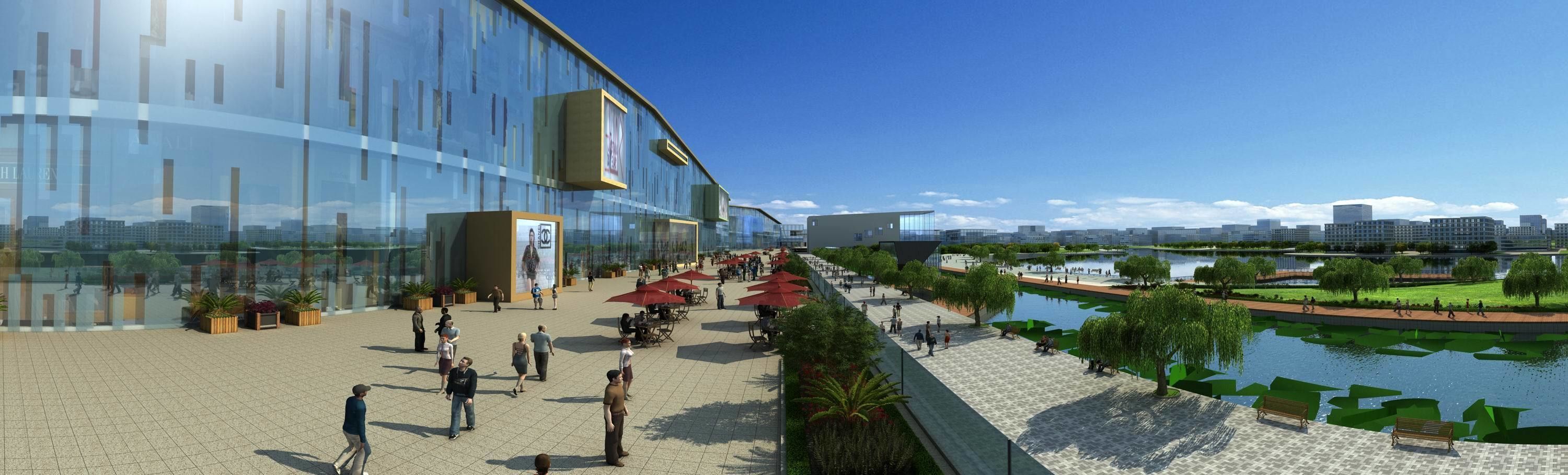 Riverside Large-scale Leisure Shopping Mall