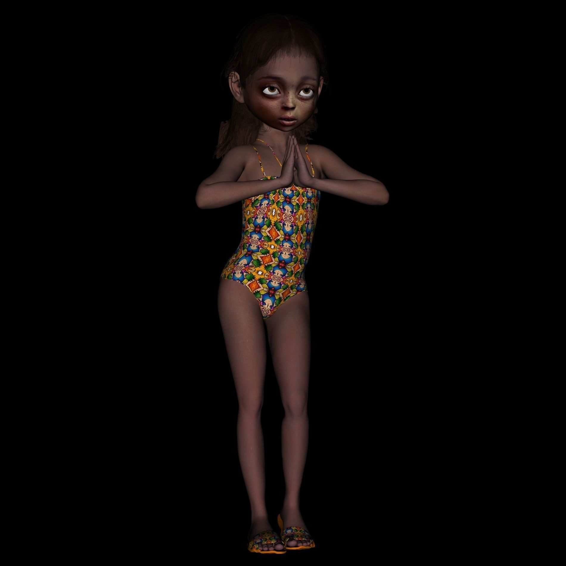 6 stand alone obj-cathy 3D model_4