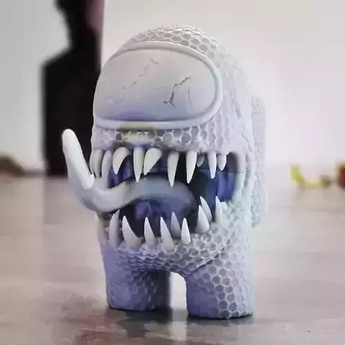 Among Us Figure 3d model STL FILE - The Imposter 3D print model
