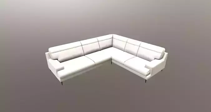 Corner sofa Monday Free 3D model Corner sofa Monday Free 3D model
