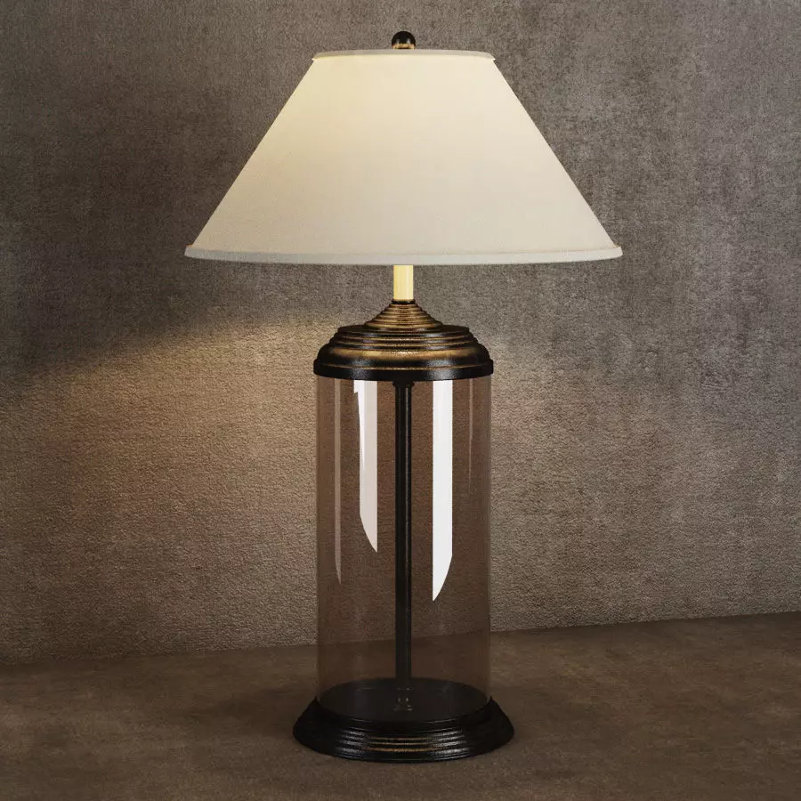 Table lamp Free 3D Model Free 3D model