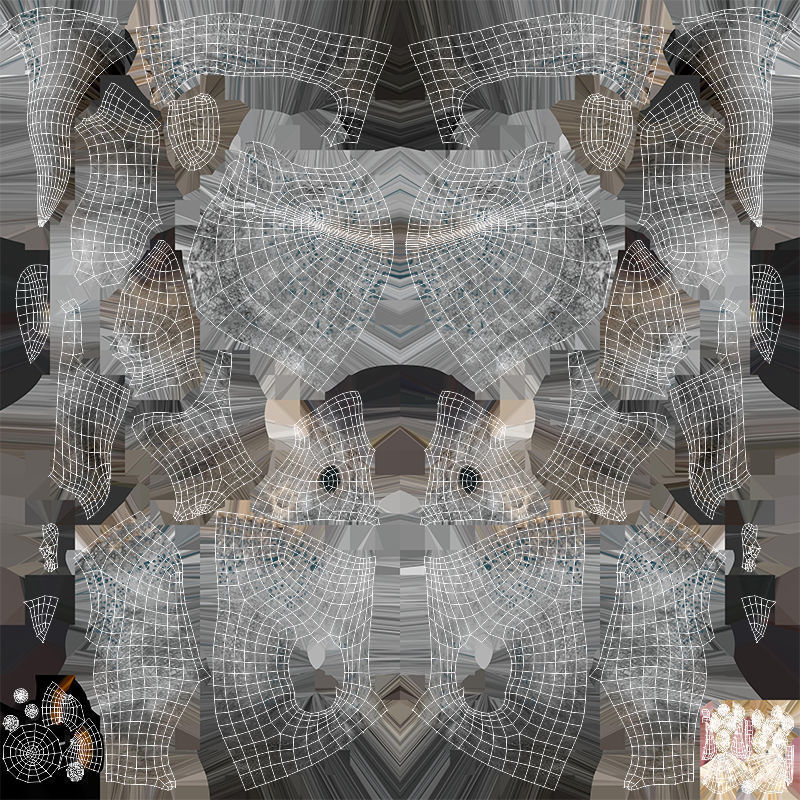 Triceratops Baby 3D Rigged model Low-poly 3D model_16