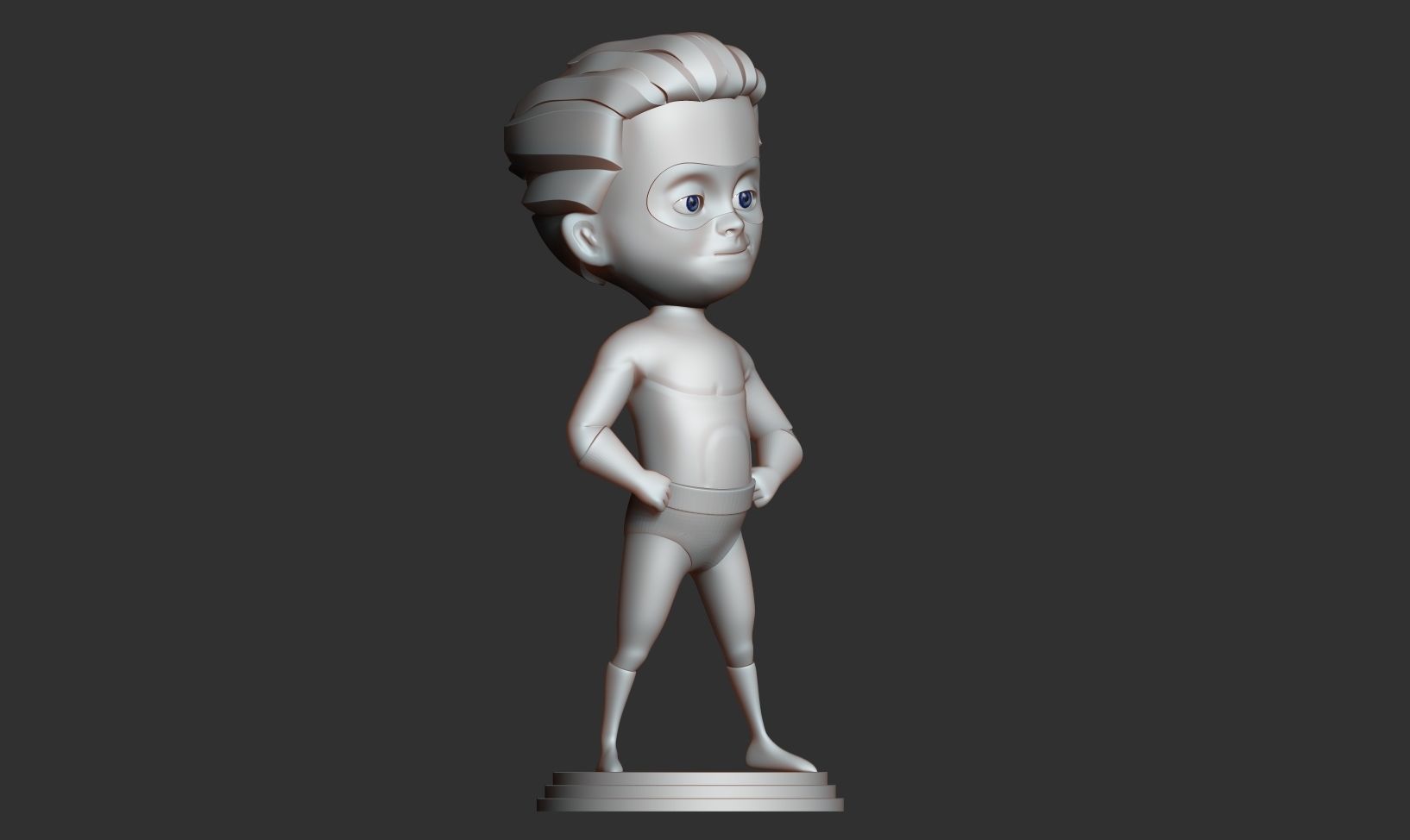 Dash Parr - Incredibles Fanart 3D print model_14