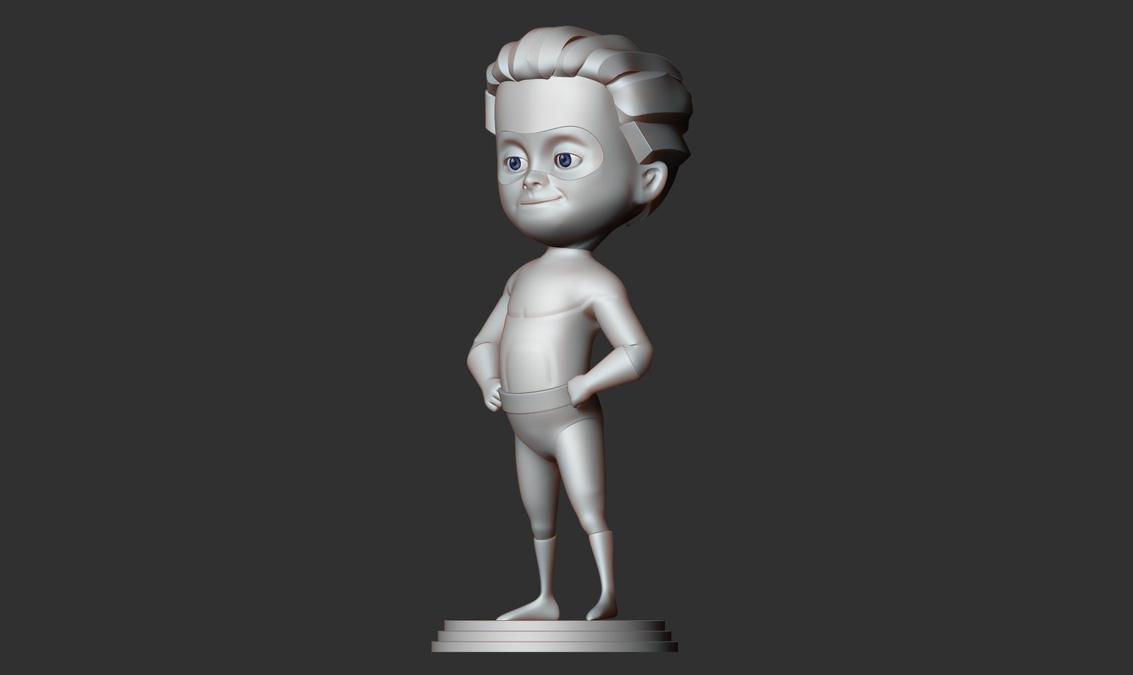 Dash Parr - Incredibles Fanart 3D print model_10