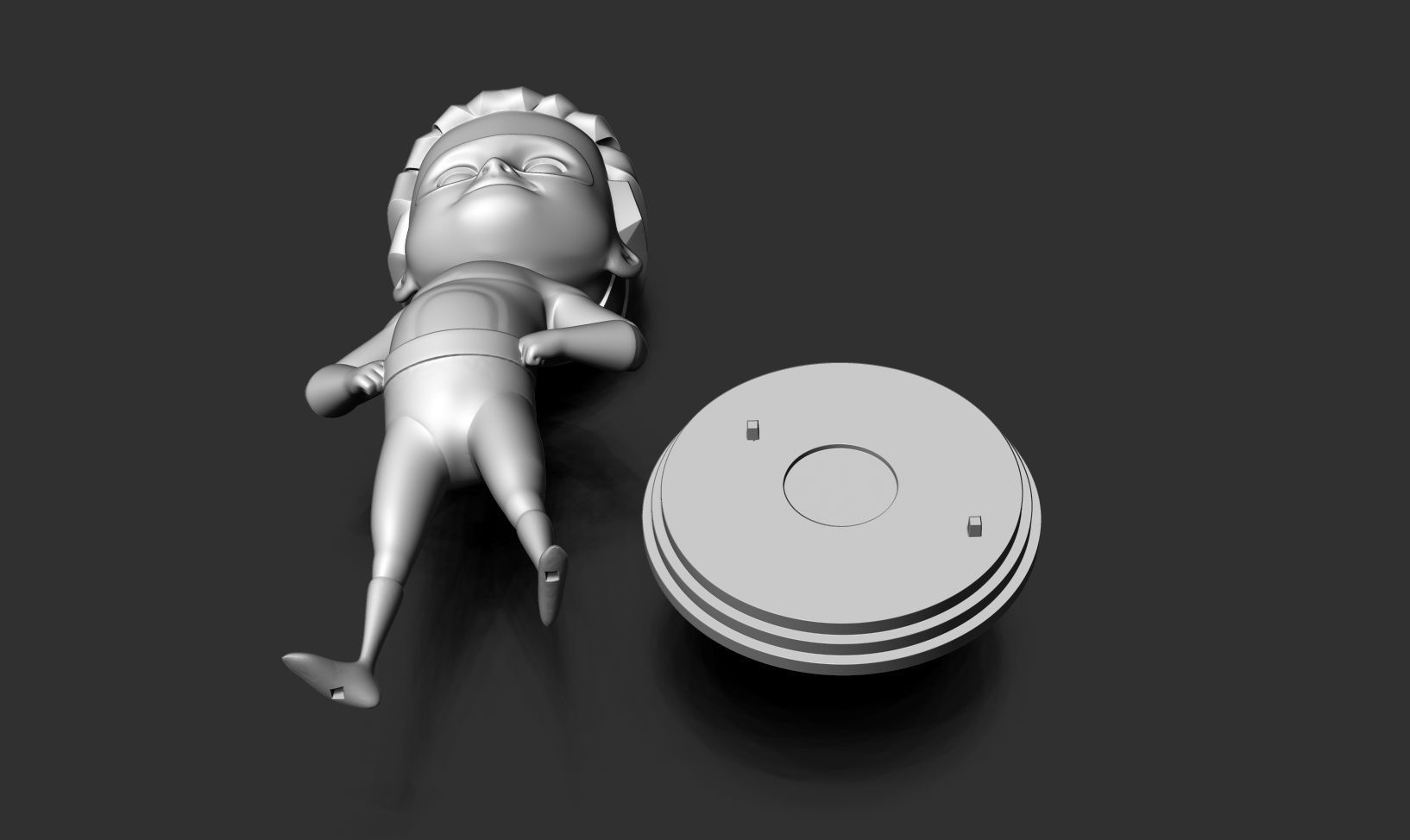 Dash Parr - Incredibles Fanart 3D print model_2