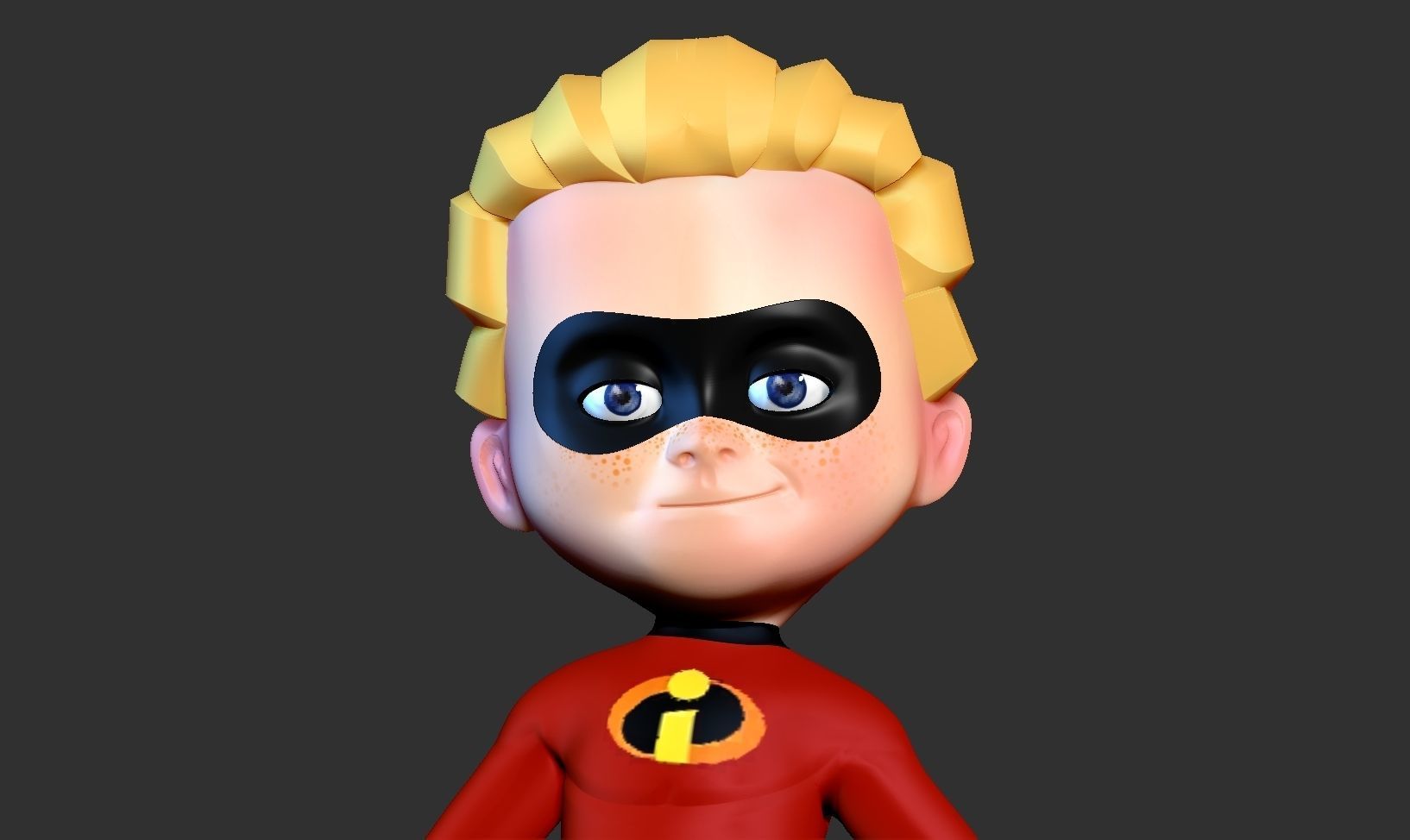 Dash Parr - Incredibles Fanart 3D print model_6