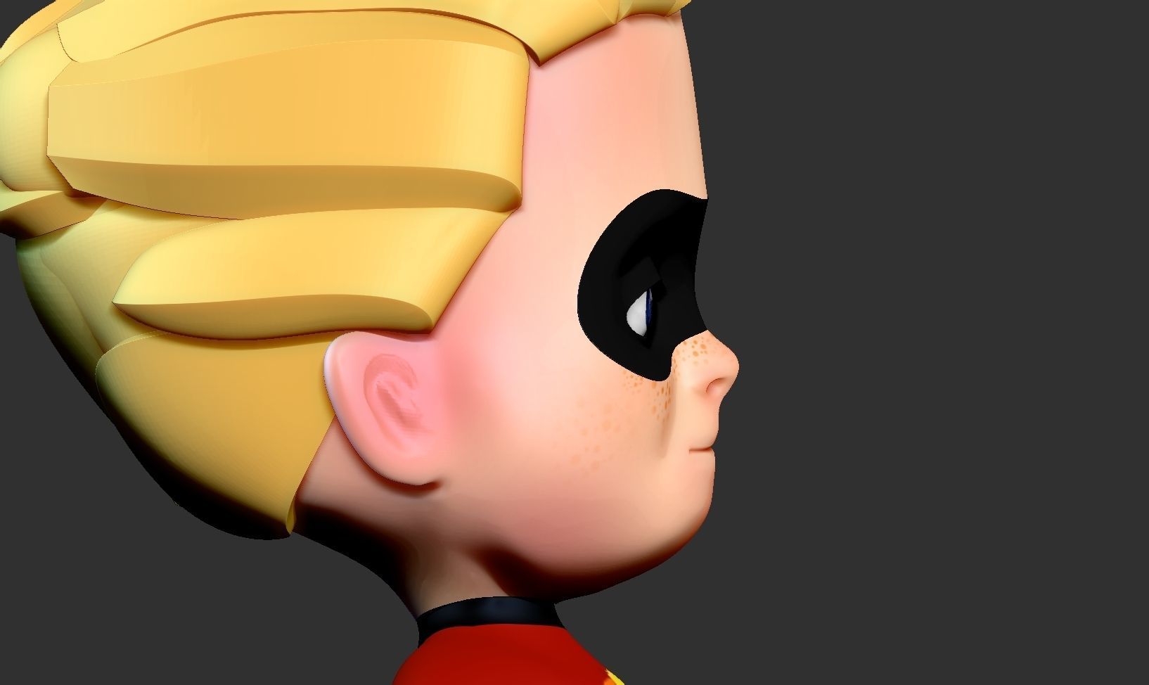 Dash Parr - Incredibles Fanart 3D print model_11