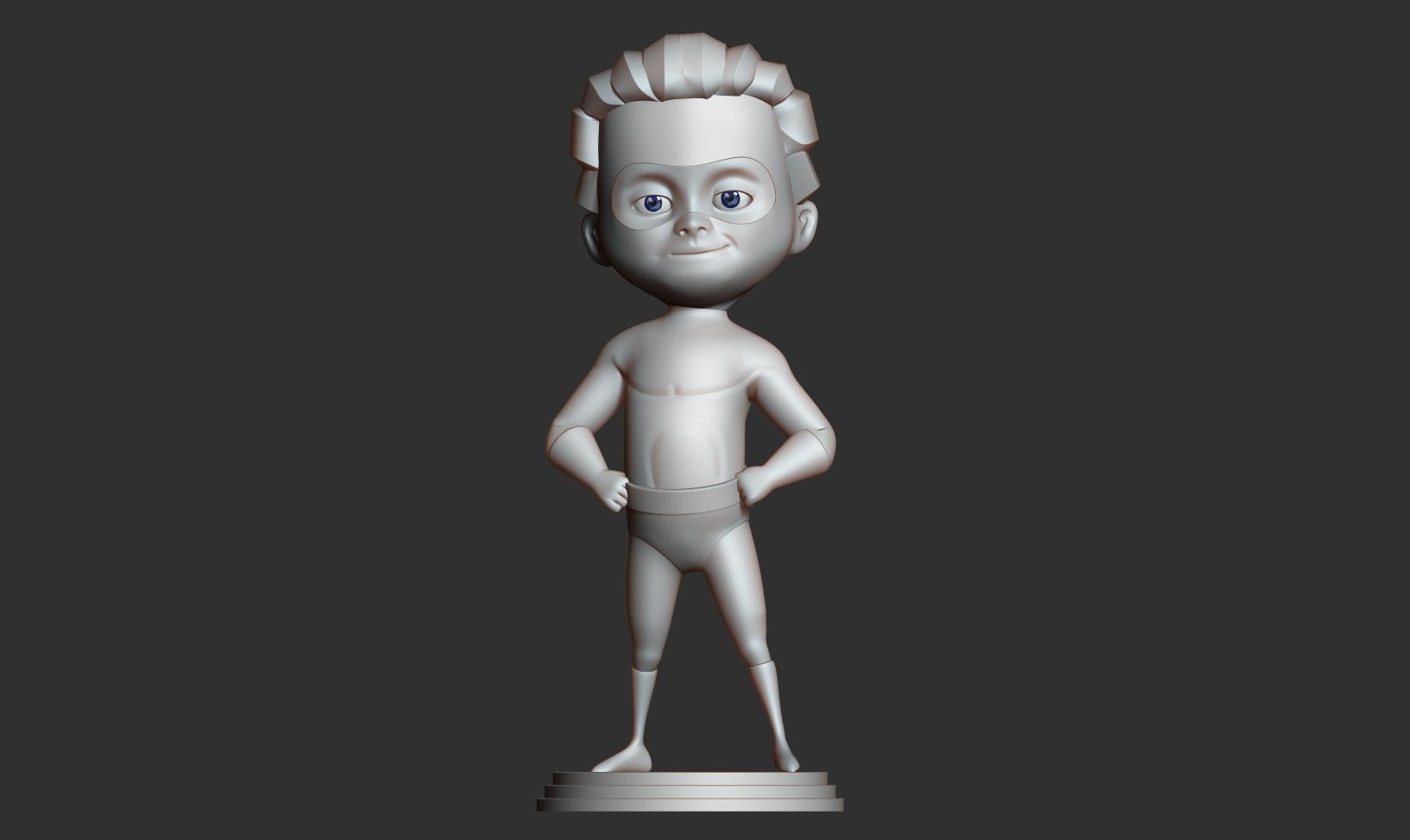 Dash Parr - Incredibles Fanart 3D print model_8