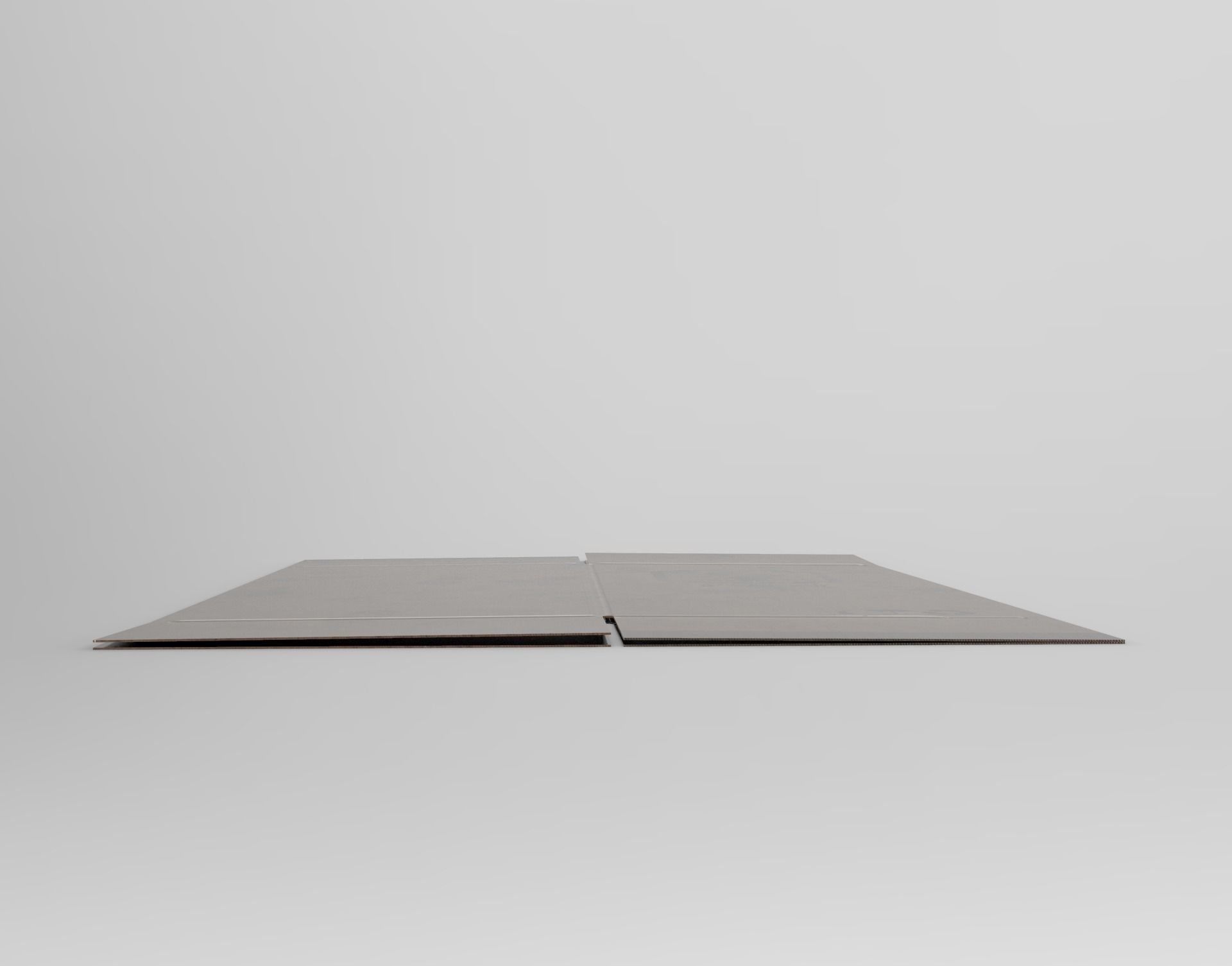 Cardboard Box Pack Low-poly 3D model_16