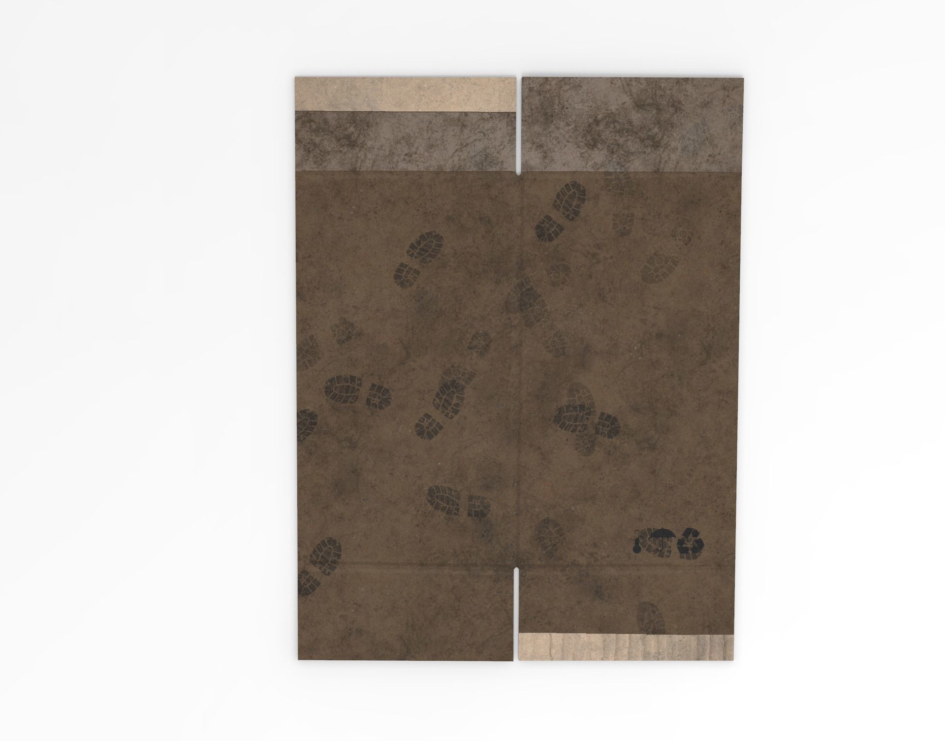 Cardboard Box Pack Low-poly 3D model_14