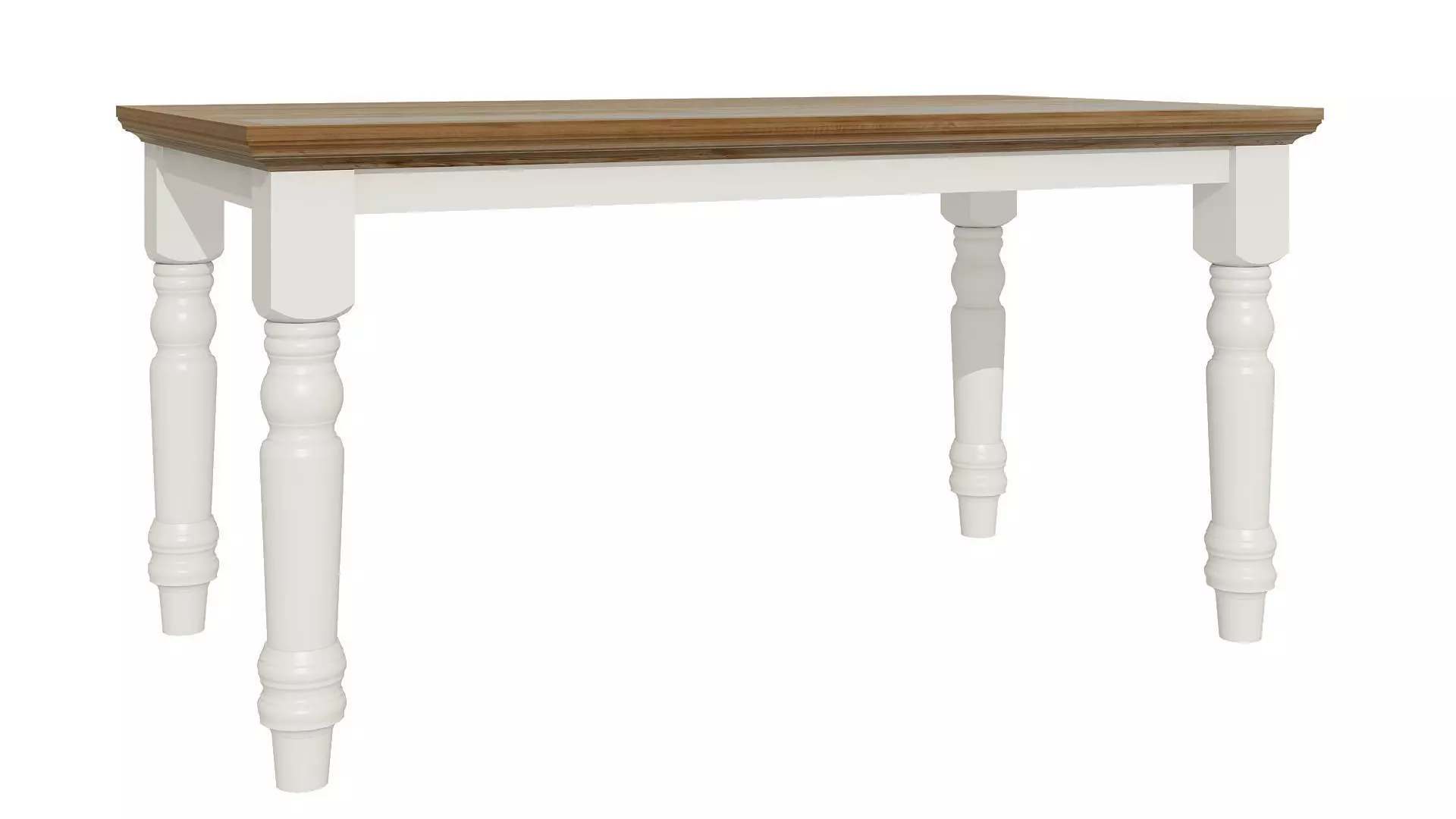 Vintage table 146 3D model_0