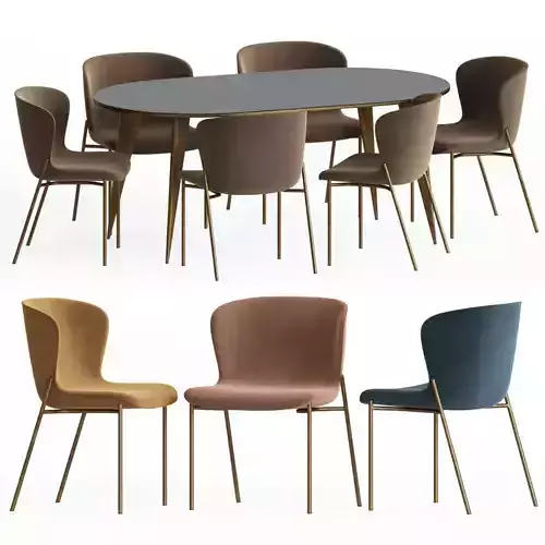 Dining Set 54 3D model