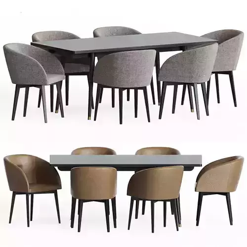 Dining Set 55 3D model