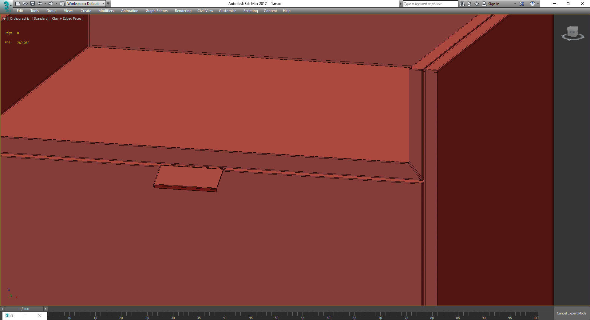 Nightstand Sideboard 3d model Low-poly 3D model_2