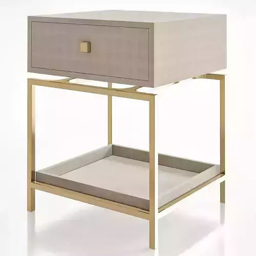 Side Tables - Handmade Bedside 3d model
