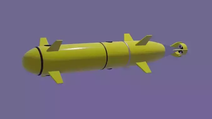 Subsea ROV AUV  3D model