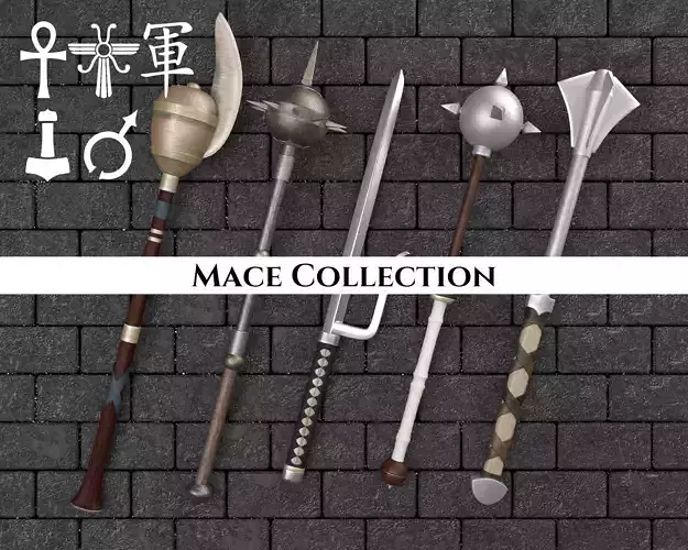 Ancient Collection Weapons Maces 