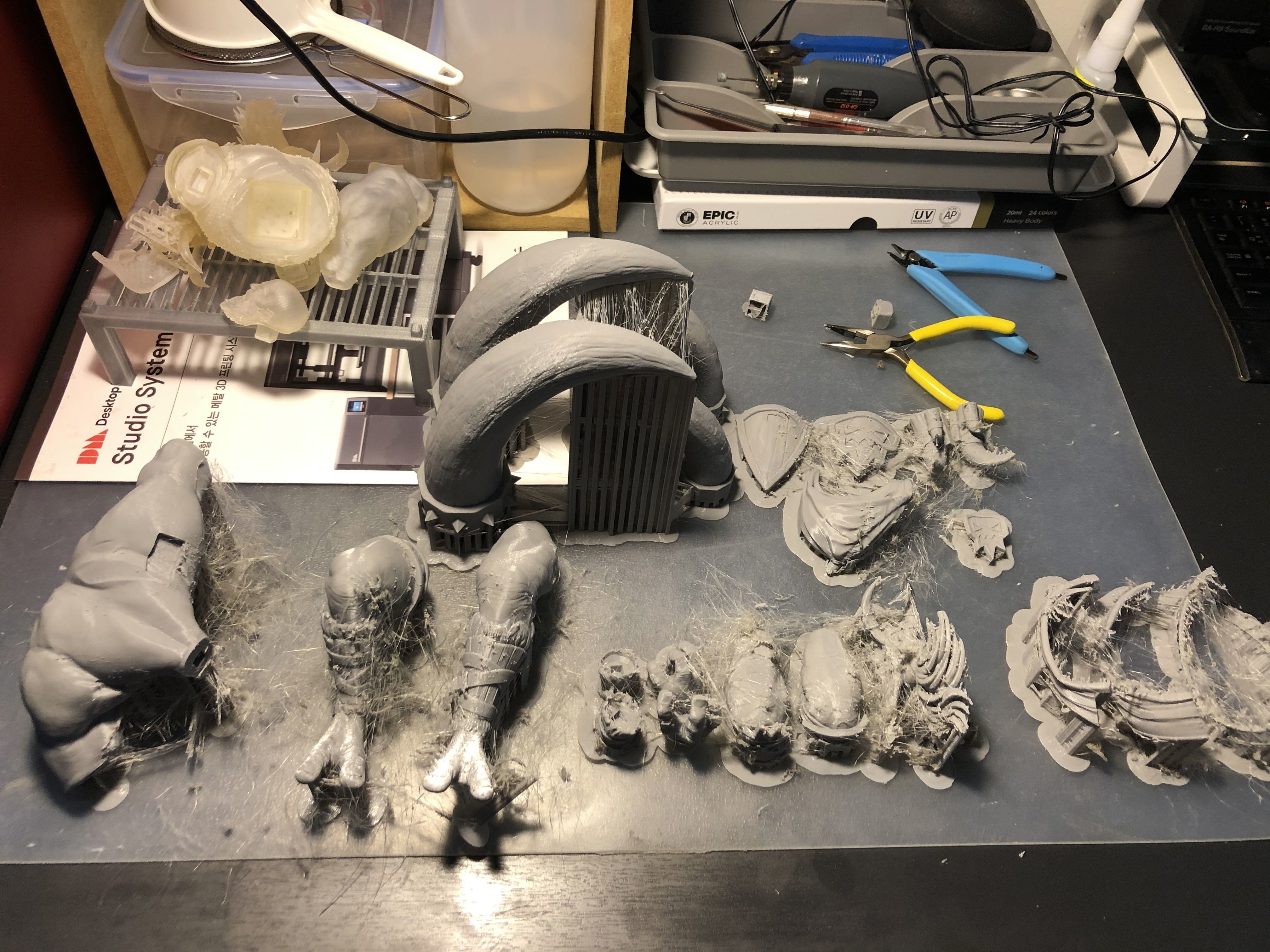 World of warcraft Voljin statue fanart  -  3D print model_12