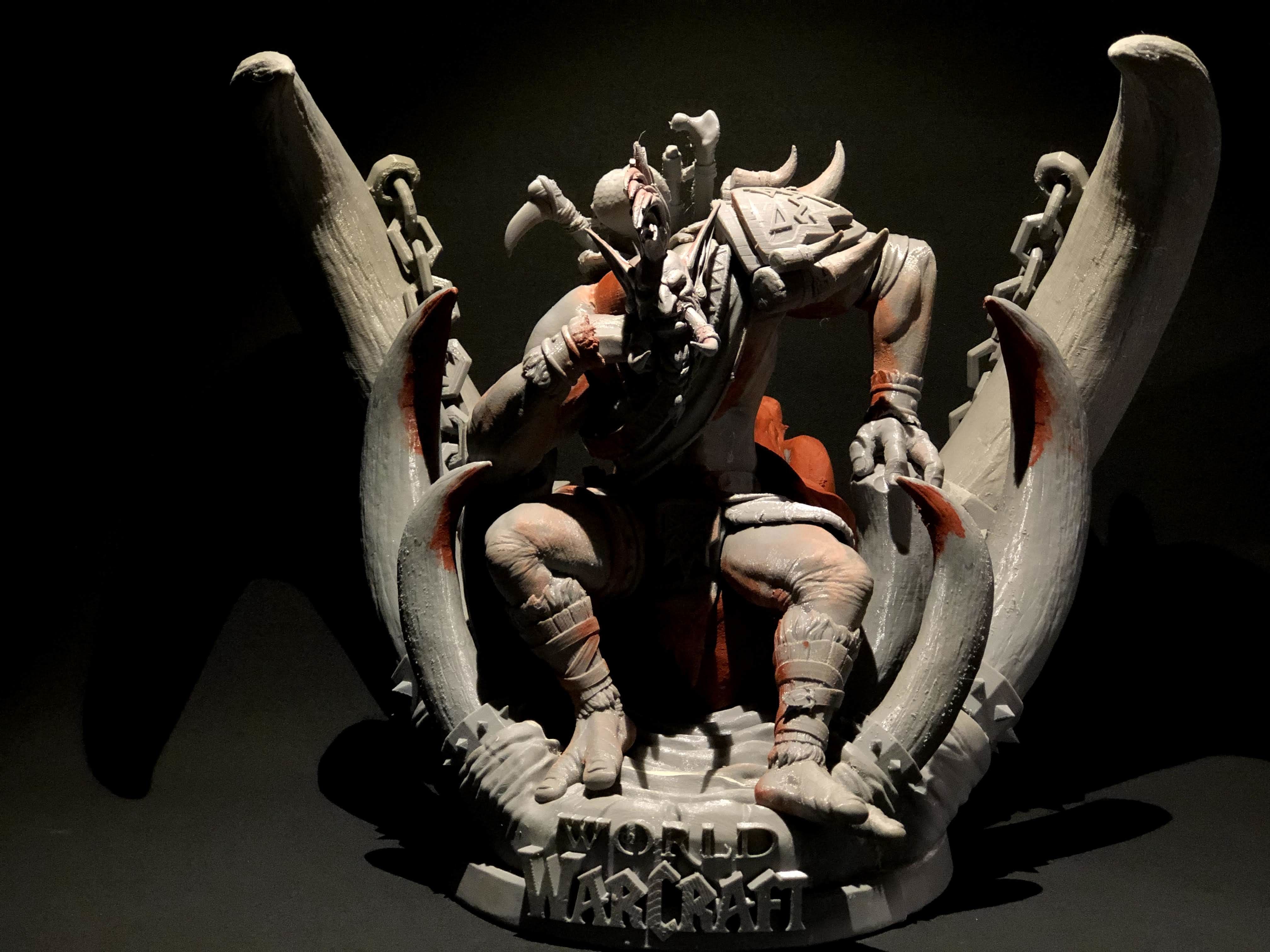 World of warcraft Voljin statue fanart  -  3D print model_14