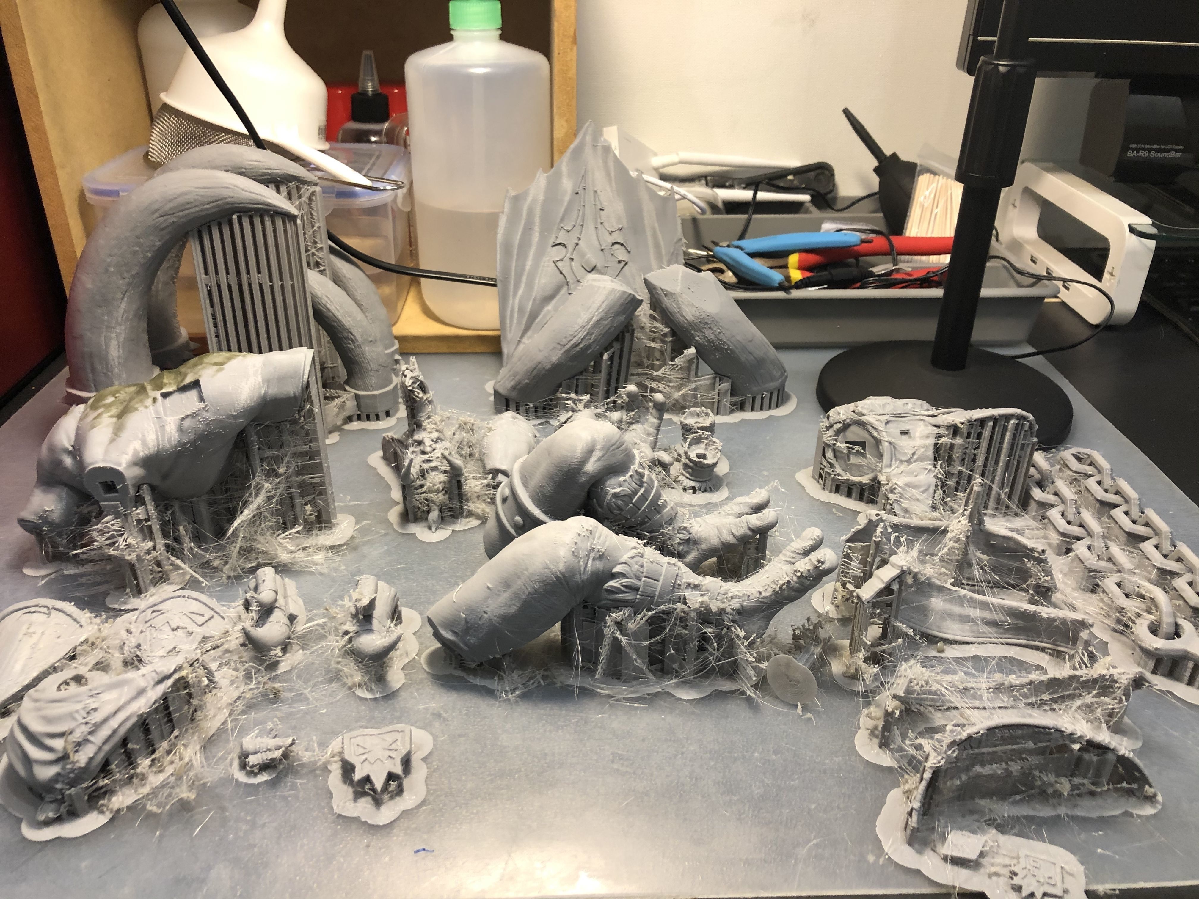 World of warcraft Voljin statue fanart  -  3D print model_11