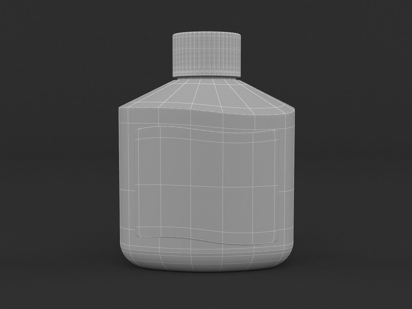 MiraLax Laxative Powder for Gentle Constipation Relief 3D model_13