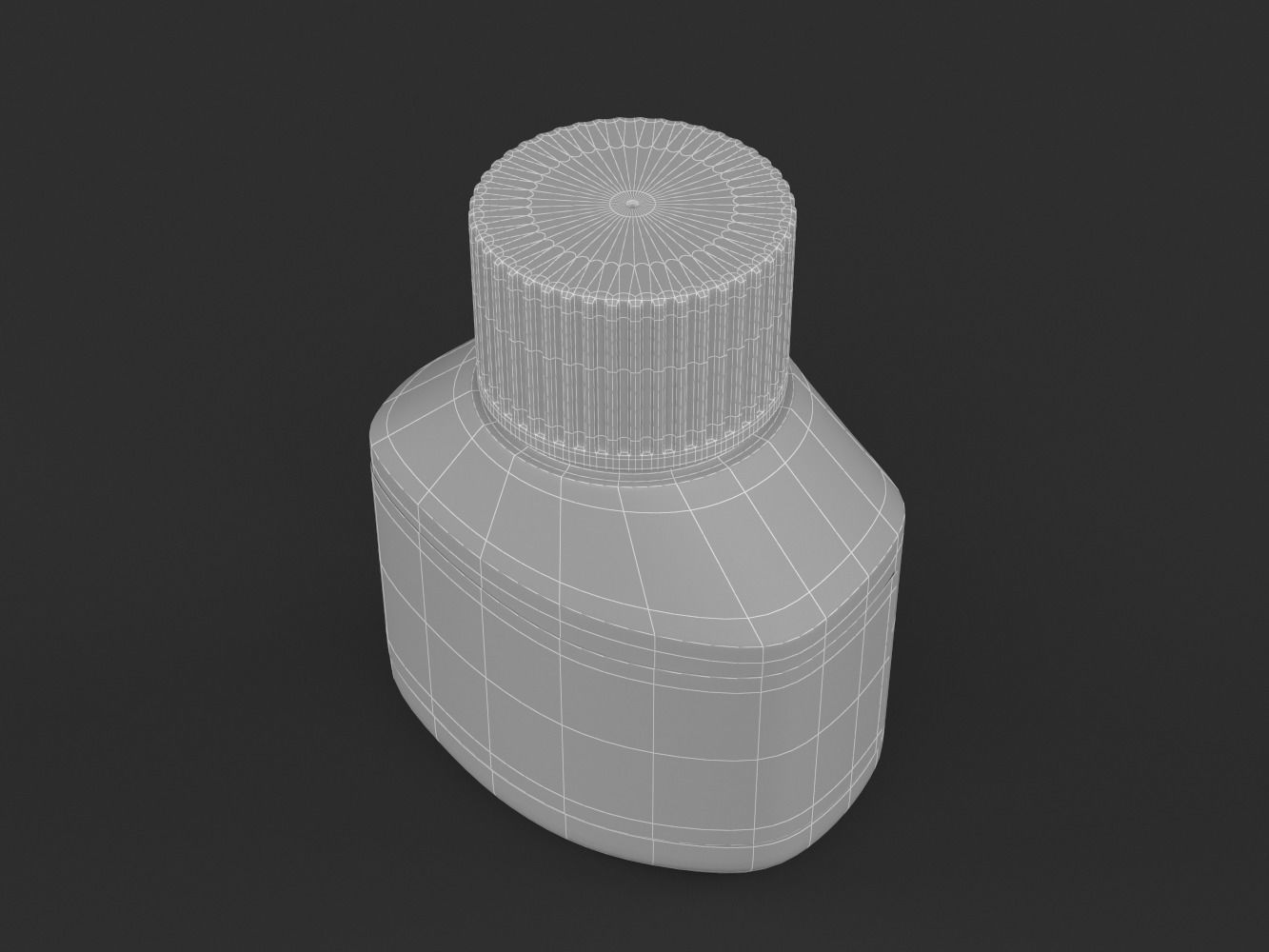 MiraLax Laxative Powder for Gentle Constipation Relief 3D model_21