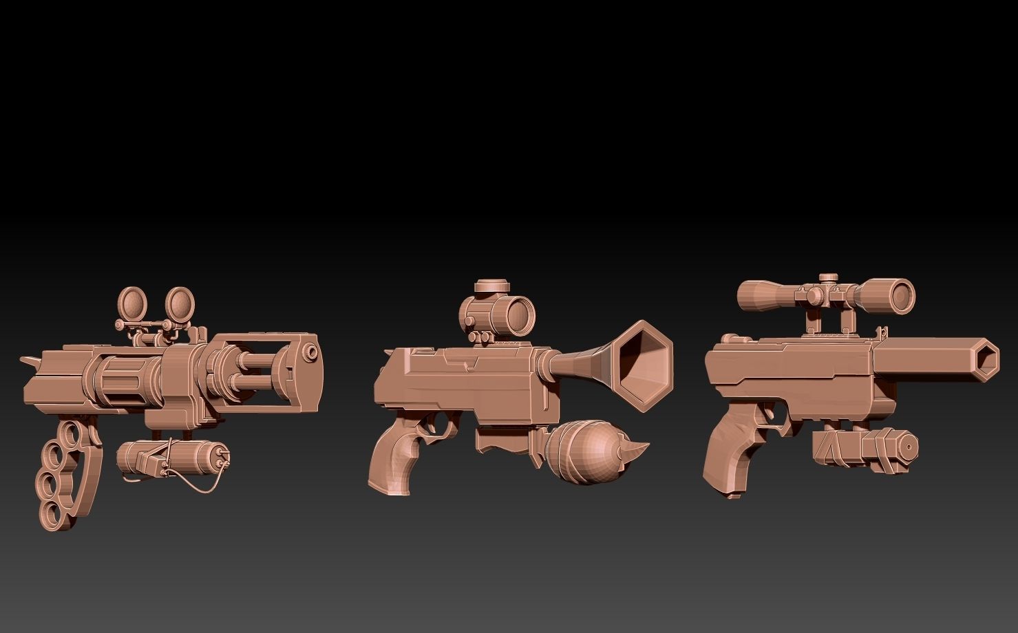 HARLEY QUINN WEAPON 3D CGTrader