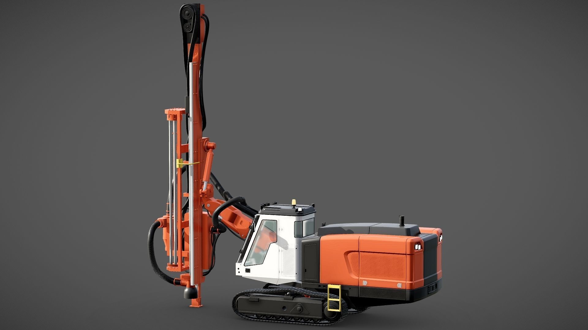 Sandvik Pantera DP1500i CGI version 3D model_2