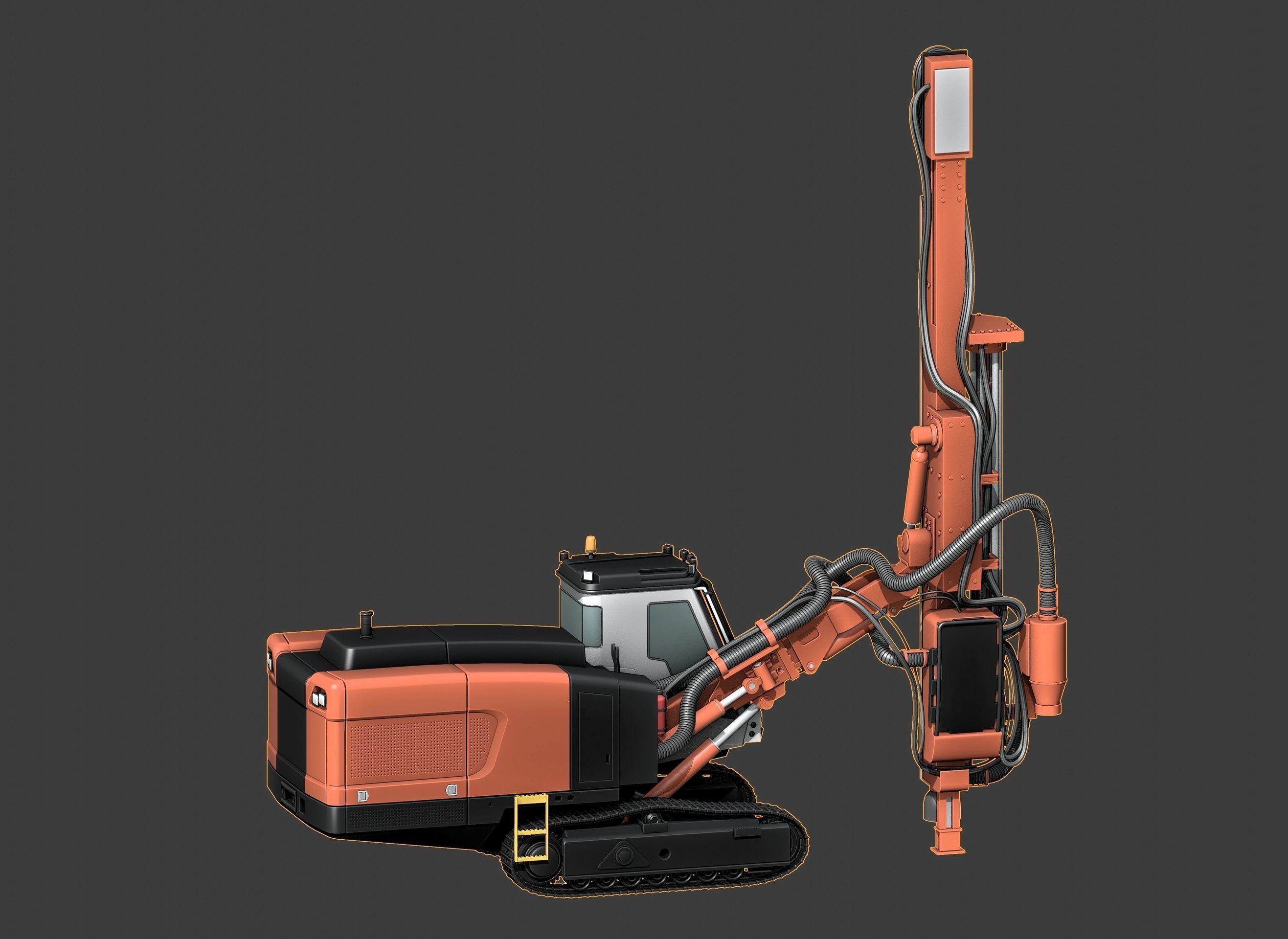 Sandvik Pantera DP1500i CGI version 3D model_15