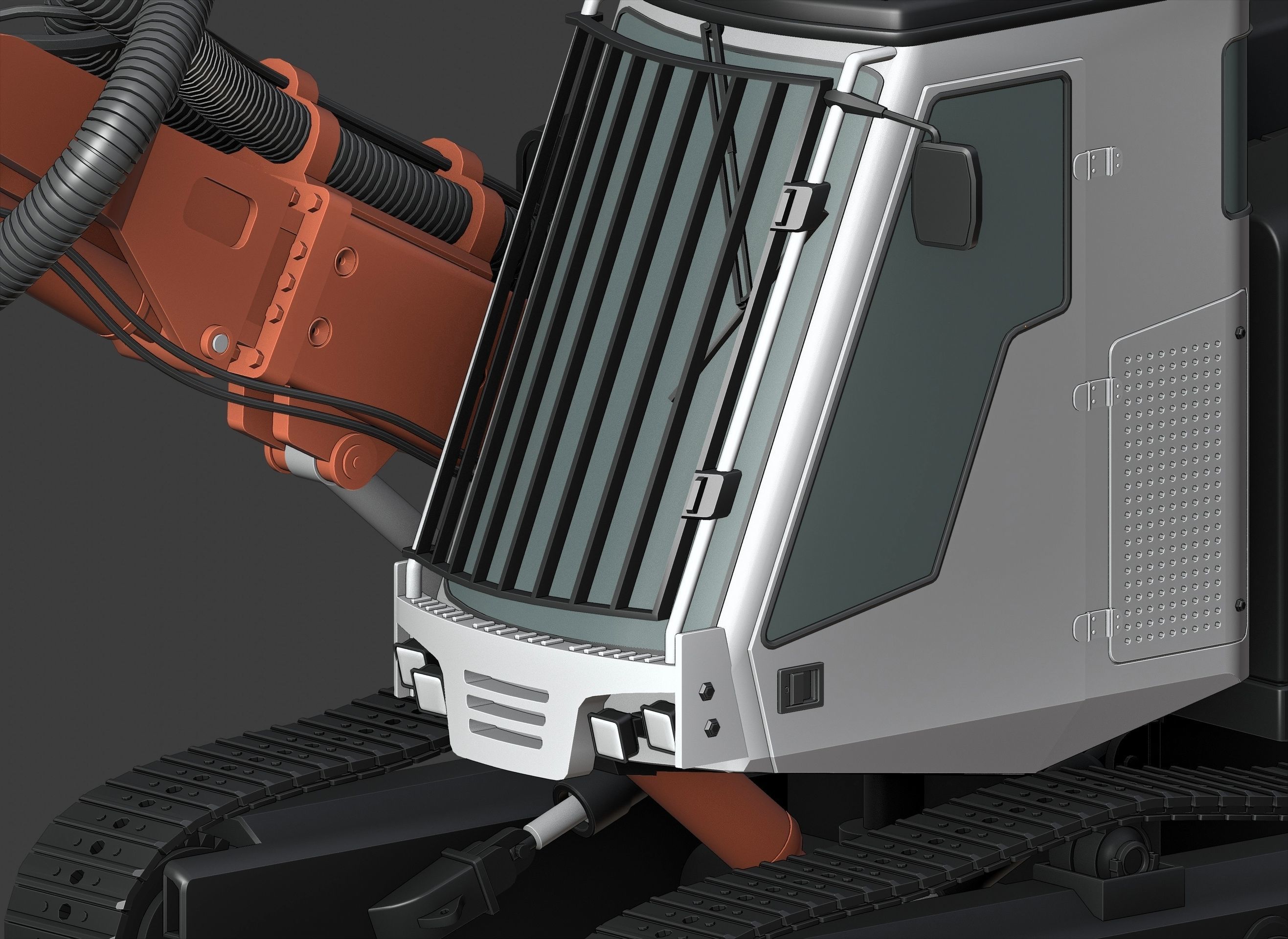 Sandvik Pantera DP1500i CGI version 3D model_8