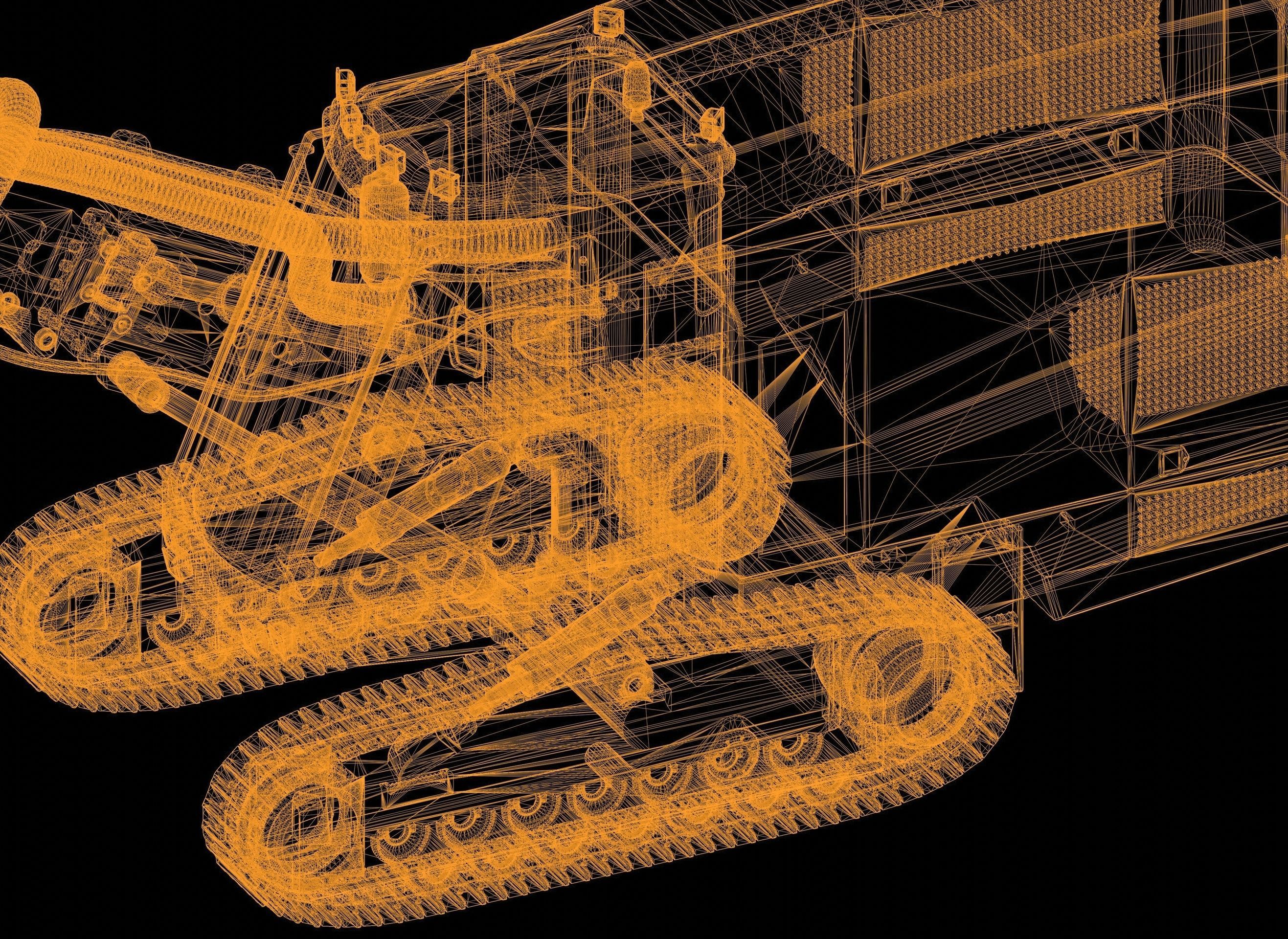 Sandvik Pantera DP1500i CGI version 3D model_21