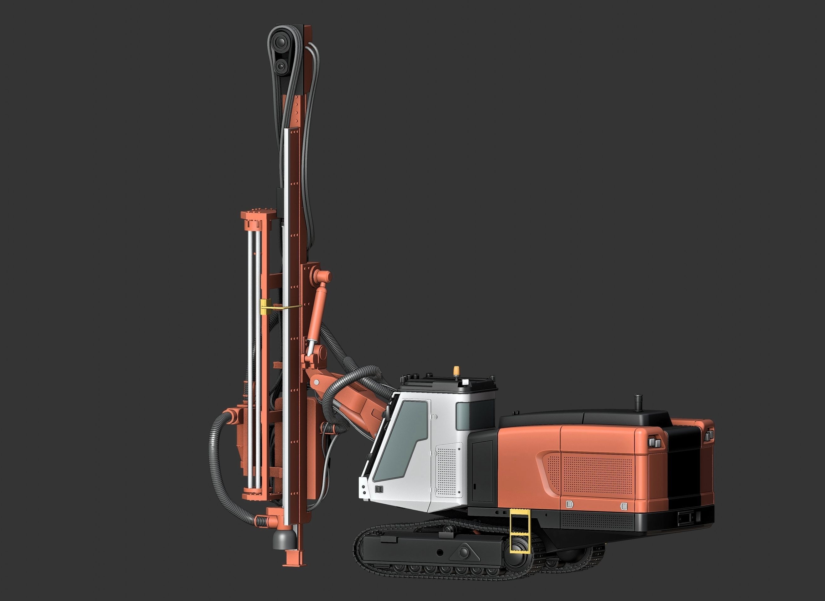Sandvik Pantera DP1500i CGI version 3D model_11
