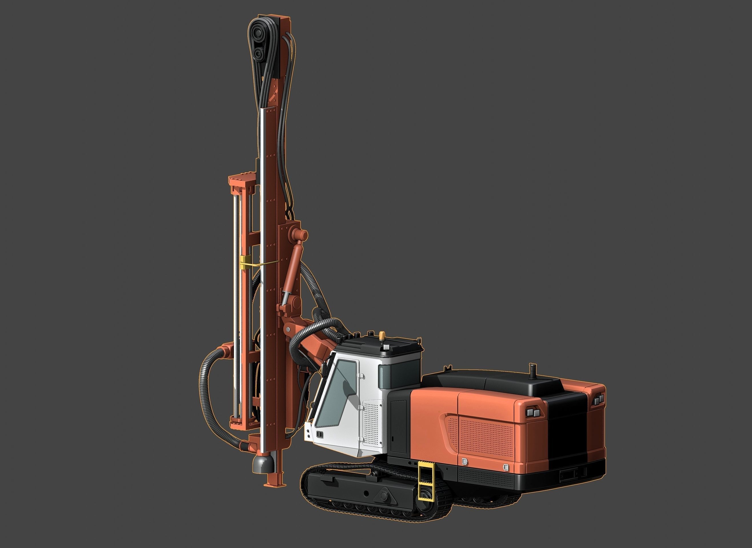 Sandvik Pantera DP1500i CGI version 3D model_17