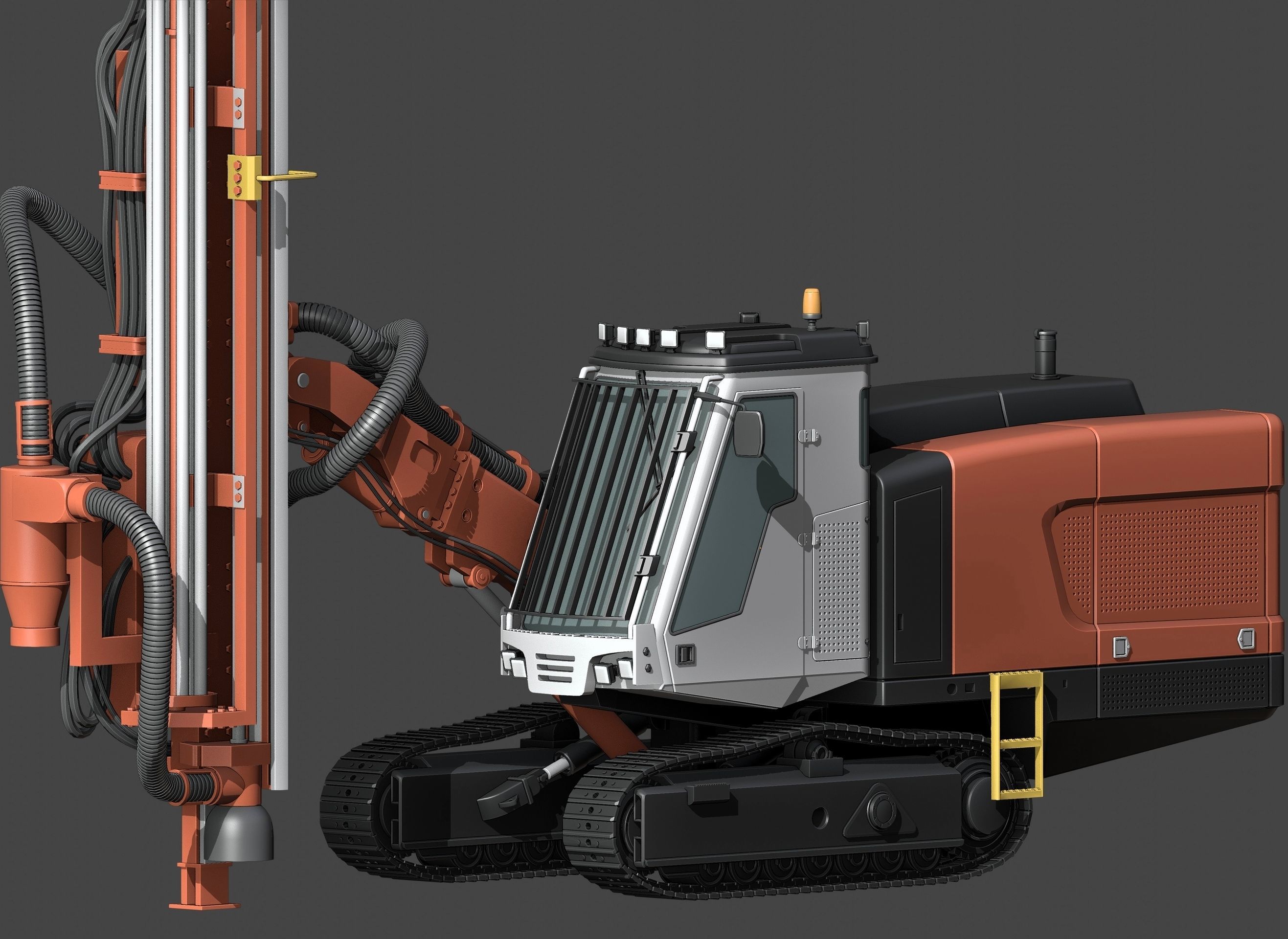 Sandvik Pantera DP1500i CGI version 3D model_7